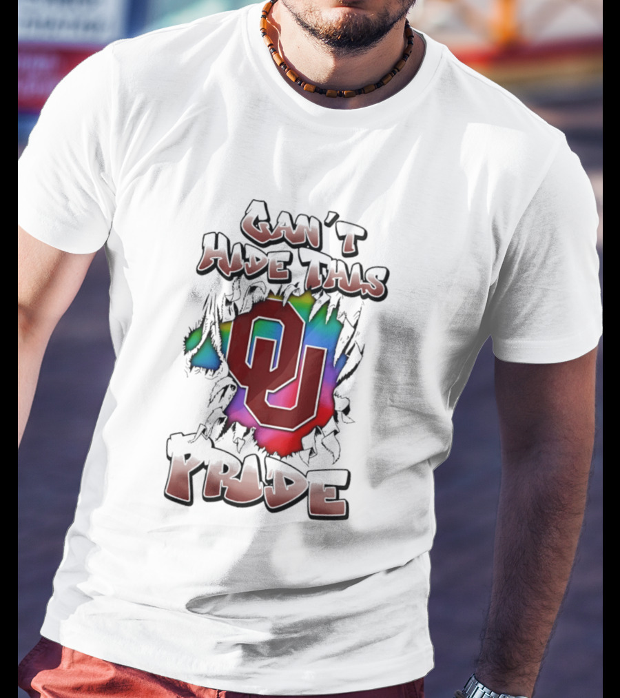 OU Can't Hide This Pride Vibrant Spirit T-Shirt
