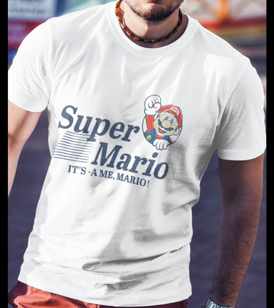 Super Mario It's A Me Mario T-Shirt