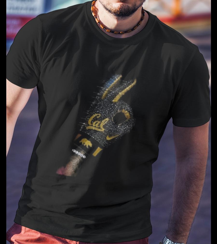 California Golden Bears X Drake ICEMAN Hand T-Shirt