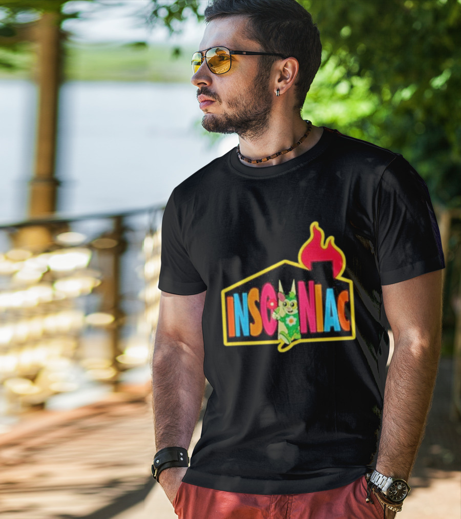 Dabsmyla X Insomniac House EDC Festival Art Collaboration T-Shirt