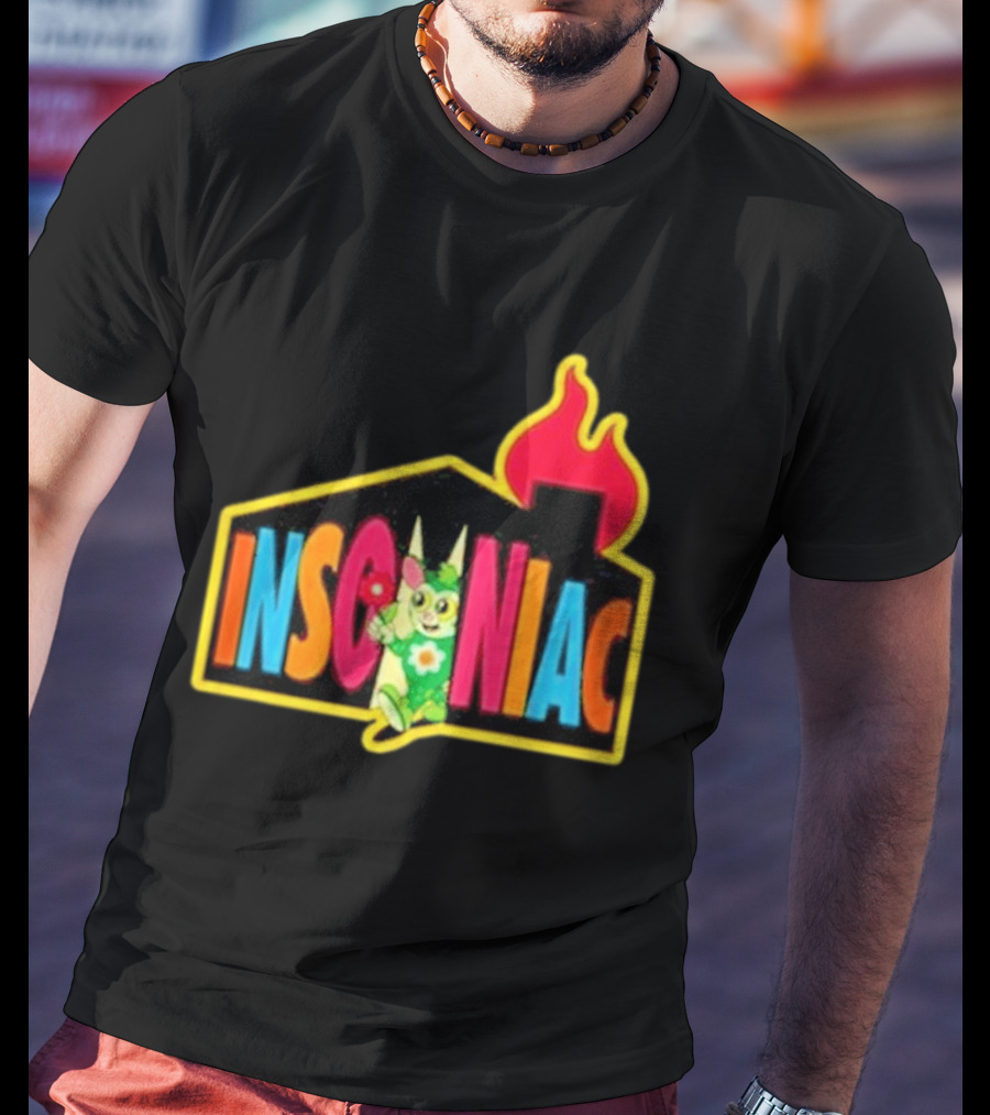 Dabsmyla X Insomniac House EDC Festival Art Collaboration T-Shirt