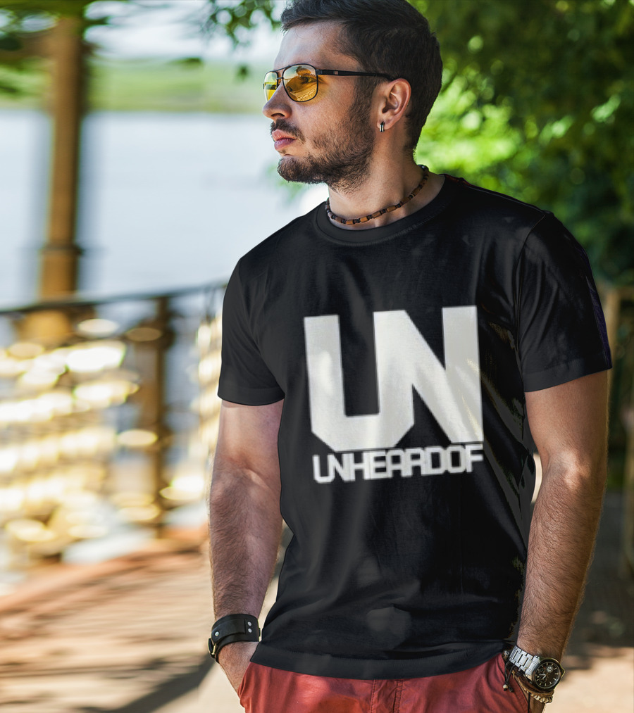 Unheardof Core UN Minimalist Text Urban Streetwear Fashion T-Shirt