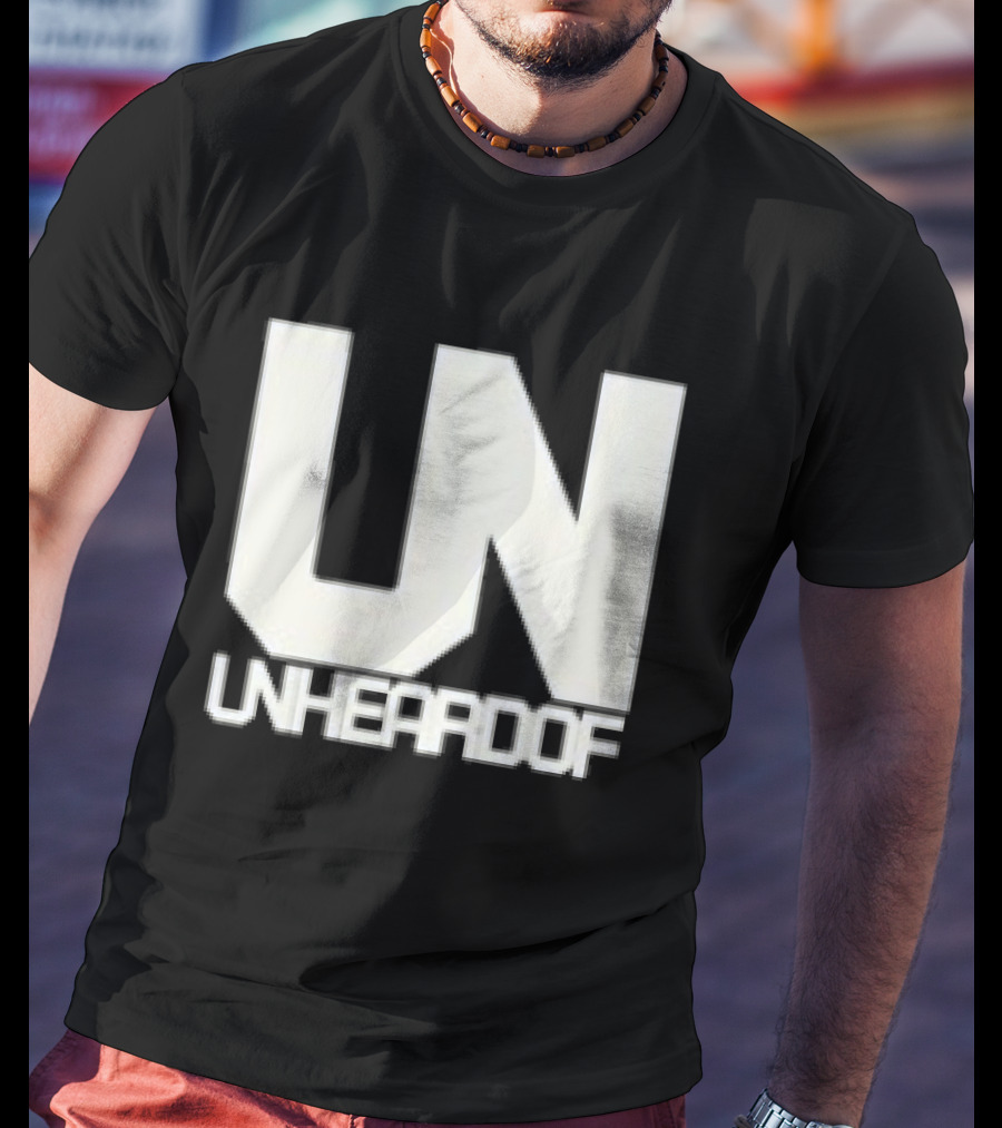 Unheardof Core UN Minimalist Text Urban Streetwear Fashion T-Shirt