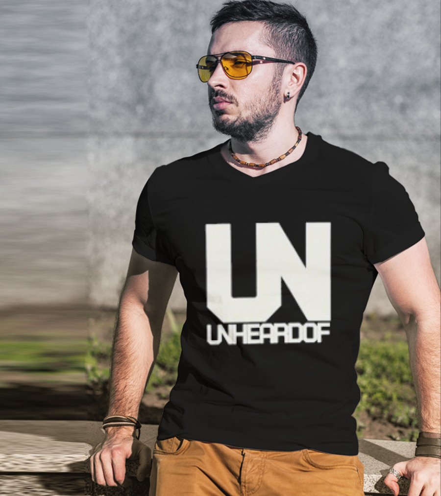 Unheardof Core UN Minimalist Text Urban Streetwear Fashion T-Shirt