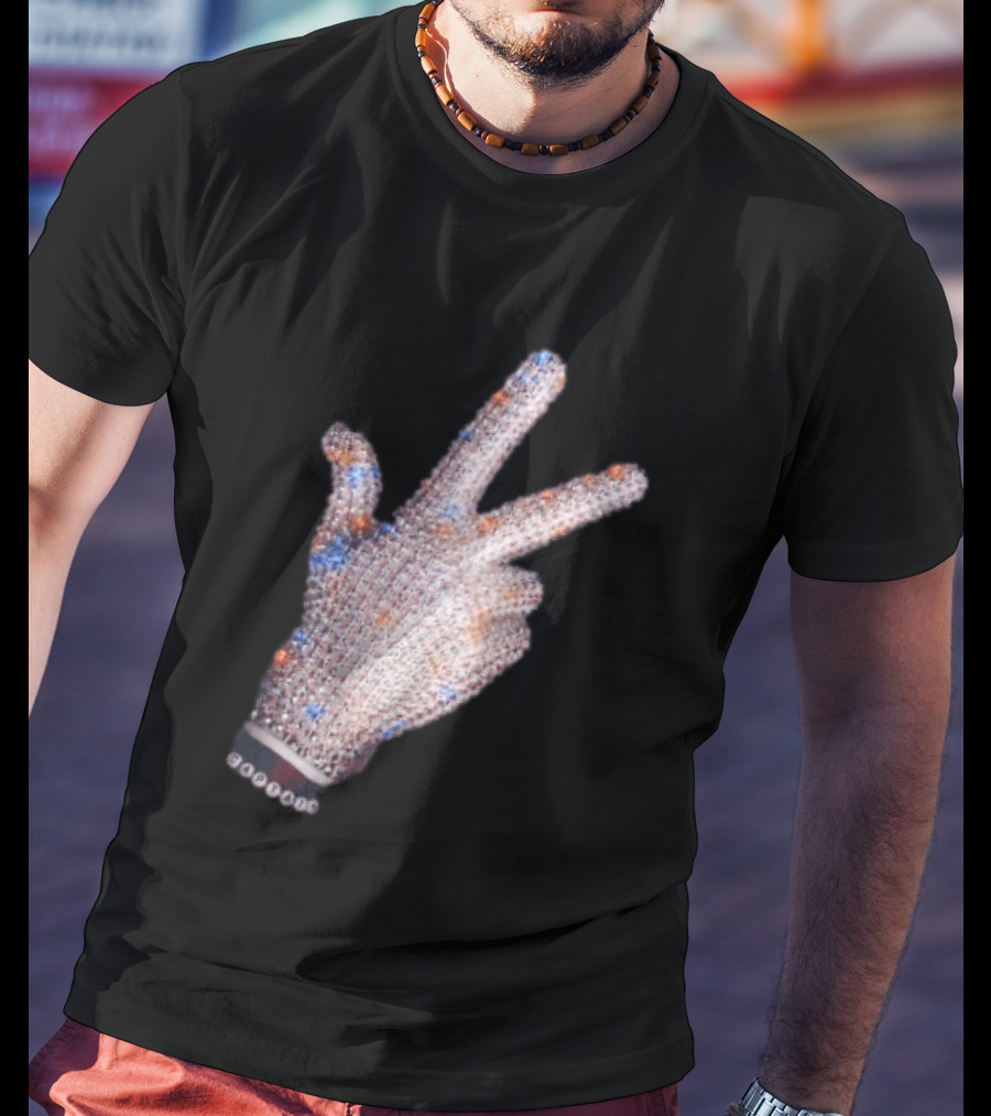 Jalen Brunson Captain New York Knicks Iceman Hand Crystal Glove Knicks T-Shirt