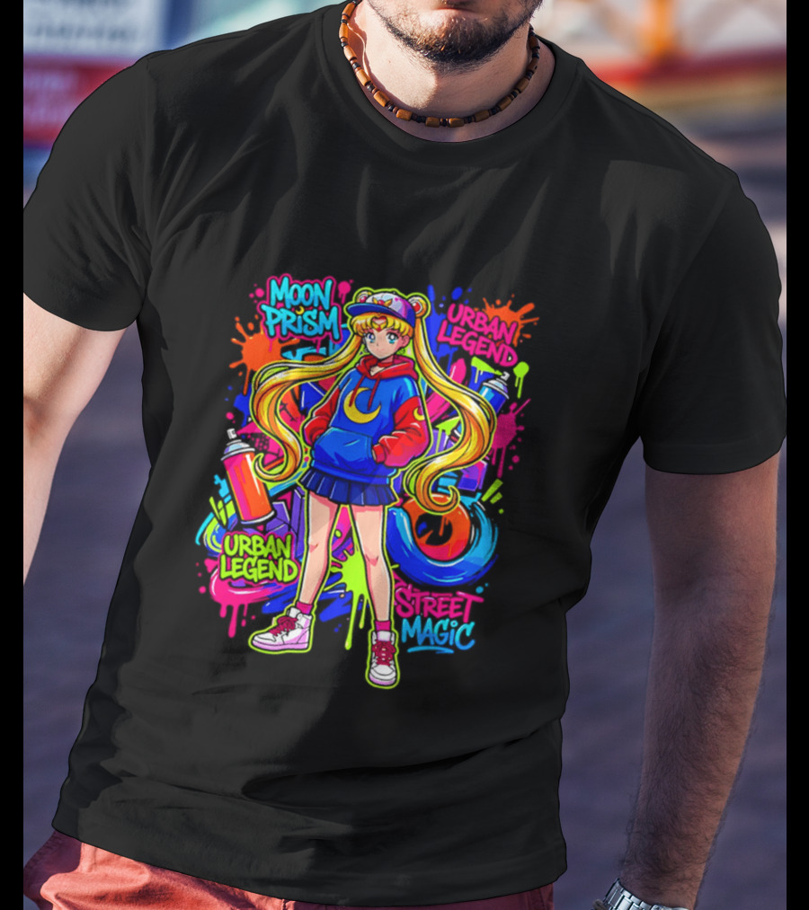 Moon Prism Urban Legend Street Magic T-Shirt