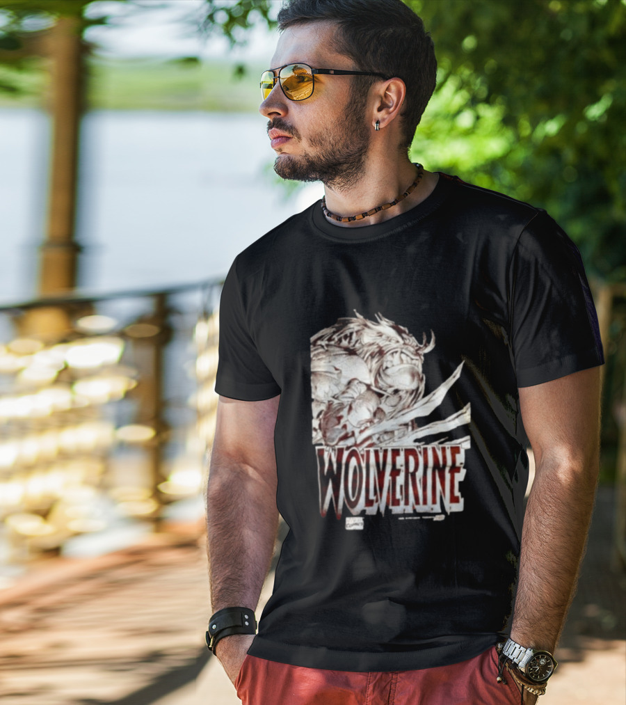 Original Wolverine Marvel Comics Vintage Monster T-Shirt