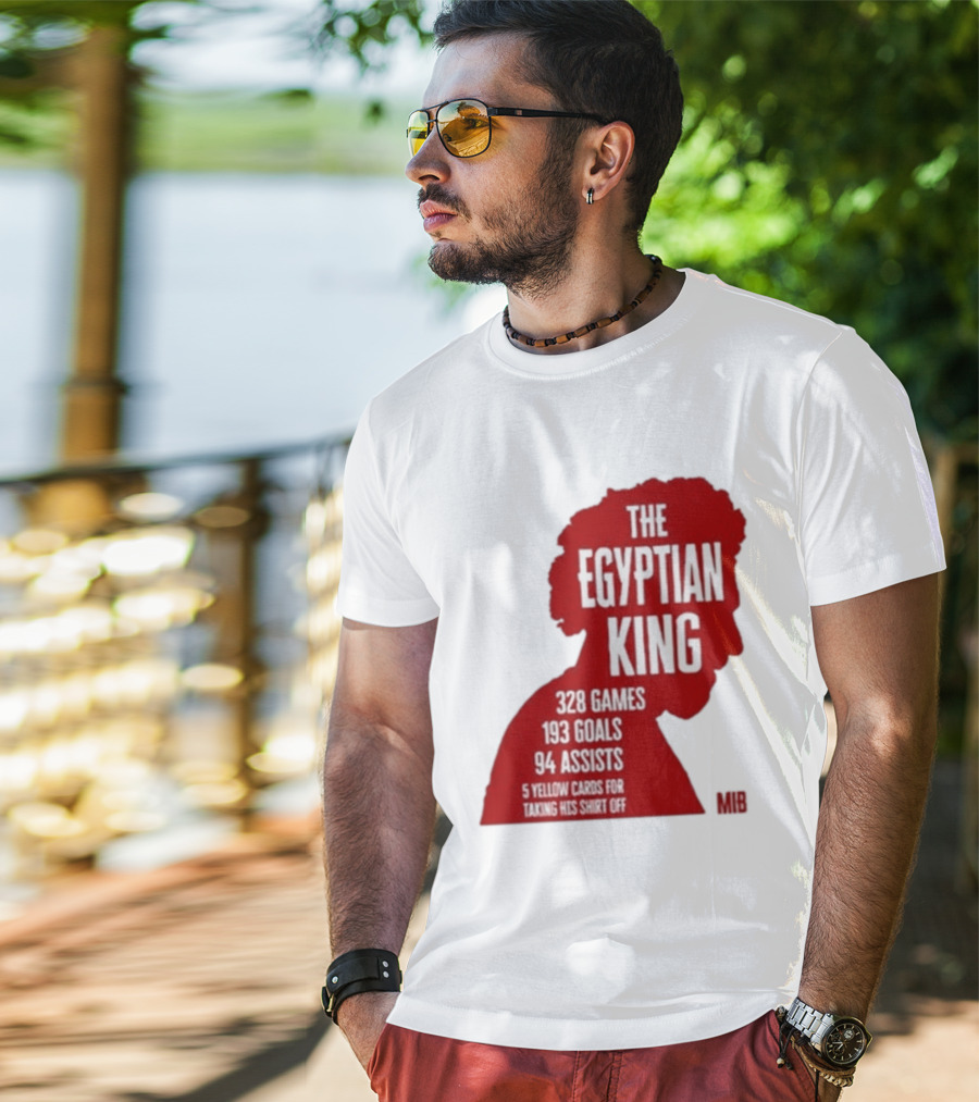 The Egyptian King 328 Games 193 Goals 94 Assists 5 Yellow Cards T-Shirt