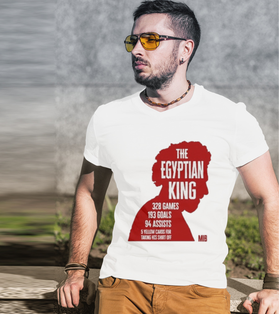 The Egyptian King 328 Games 193 Goals 94 Assists 5 Yellow Cards T-Shirt