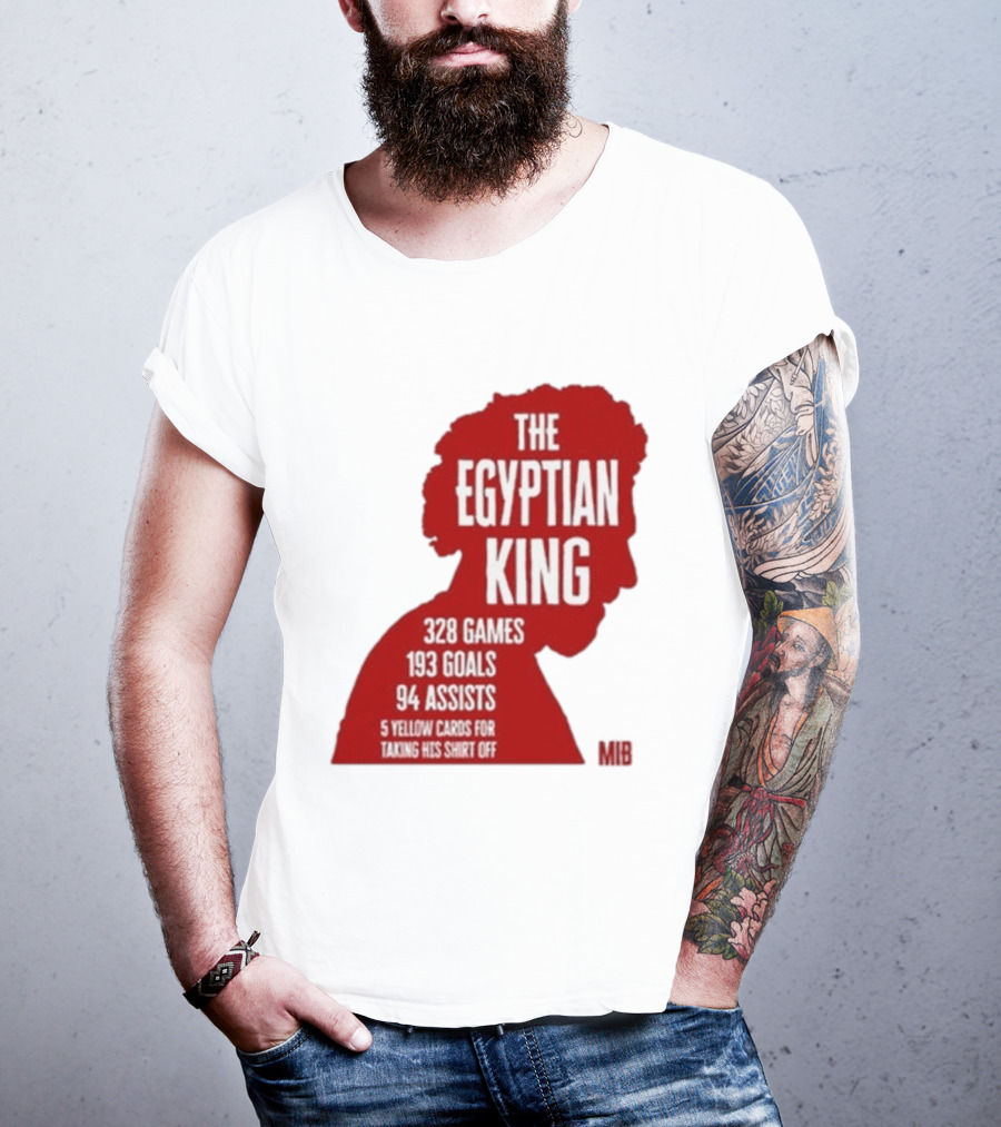 The Egyptian King 328 Games 193 Goals 94 Assists 5 Yellow Cards T-Shirt