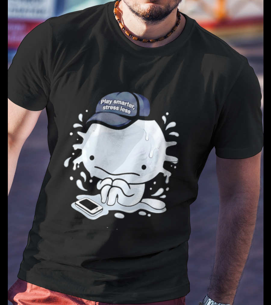 Axolotl Play Smarter Stress Less Hat And Phone T-Shirt