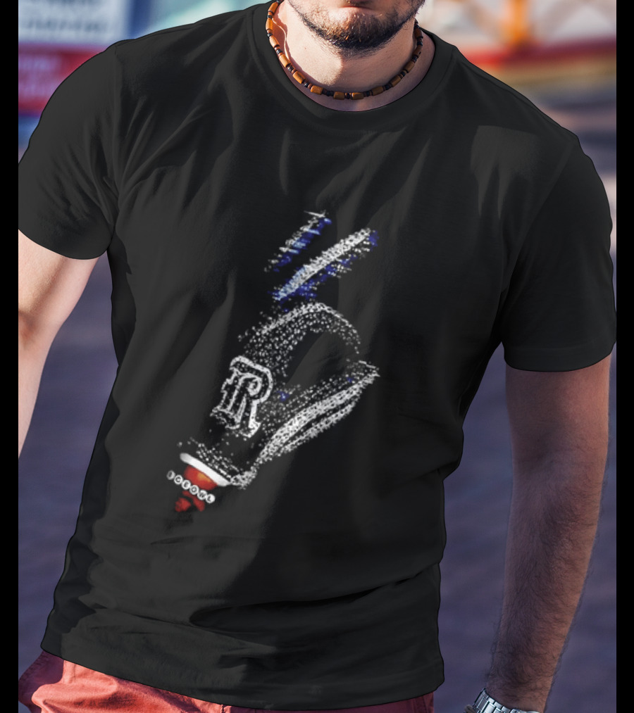 Drake Iceman Rice Owls Football Diamond Chain Hand Gesture T-Shirt