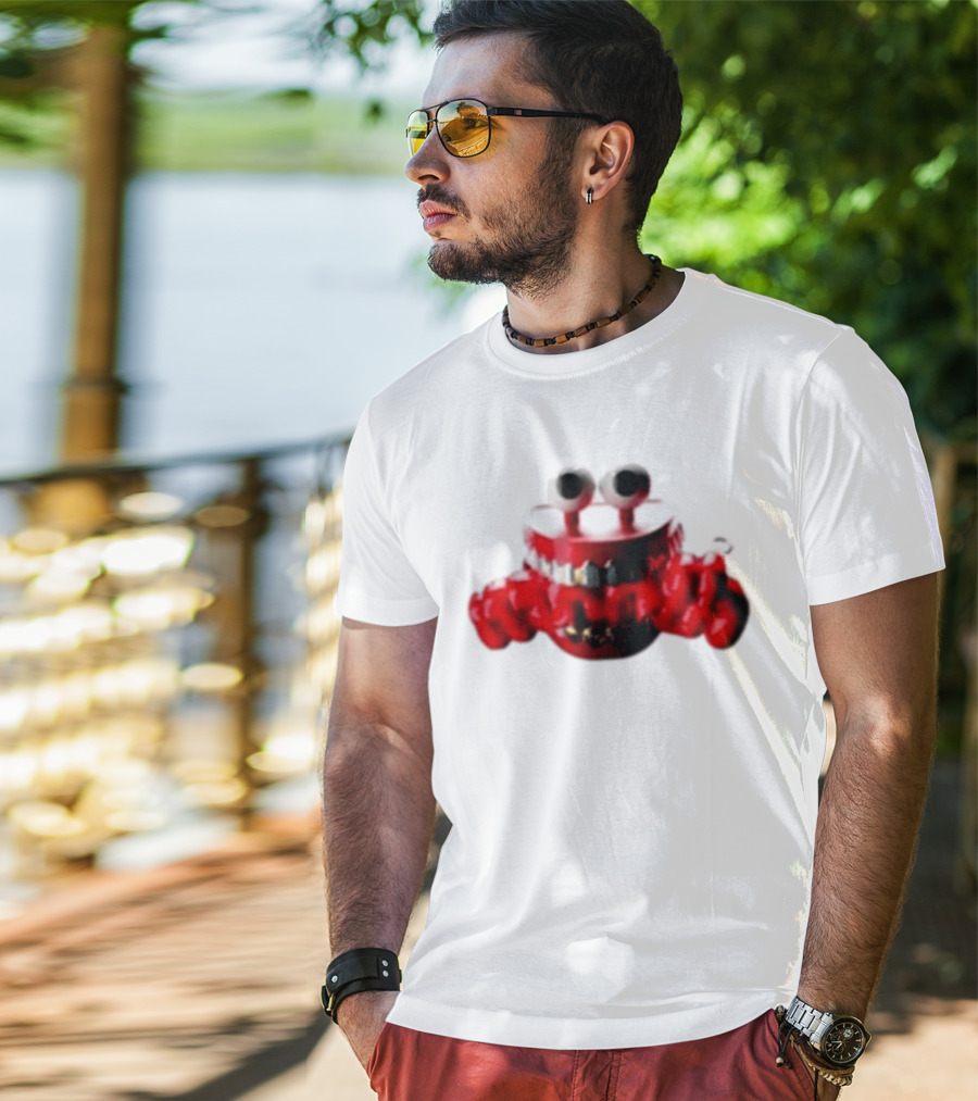 Employee Of The Month Chattering Teeth Crab T-Shirt