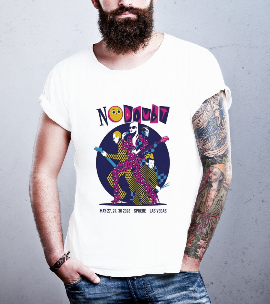 No Doubt May 27 30 2026 Sphere Las Vegas T-Shirt