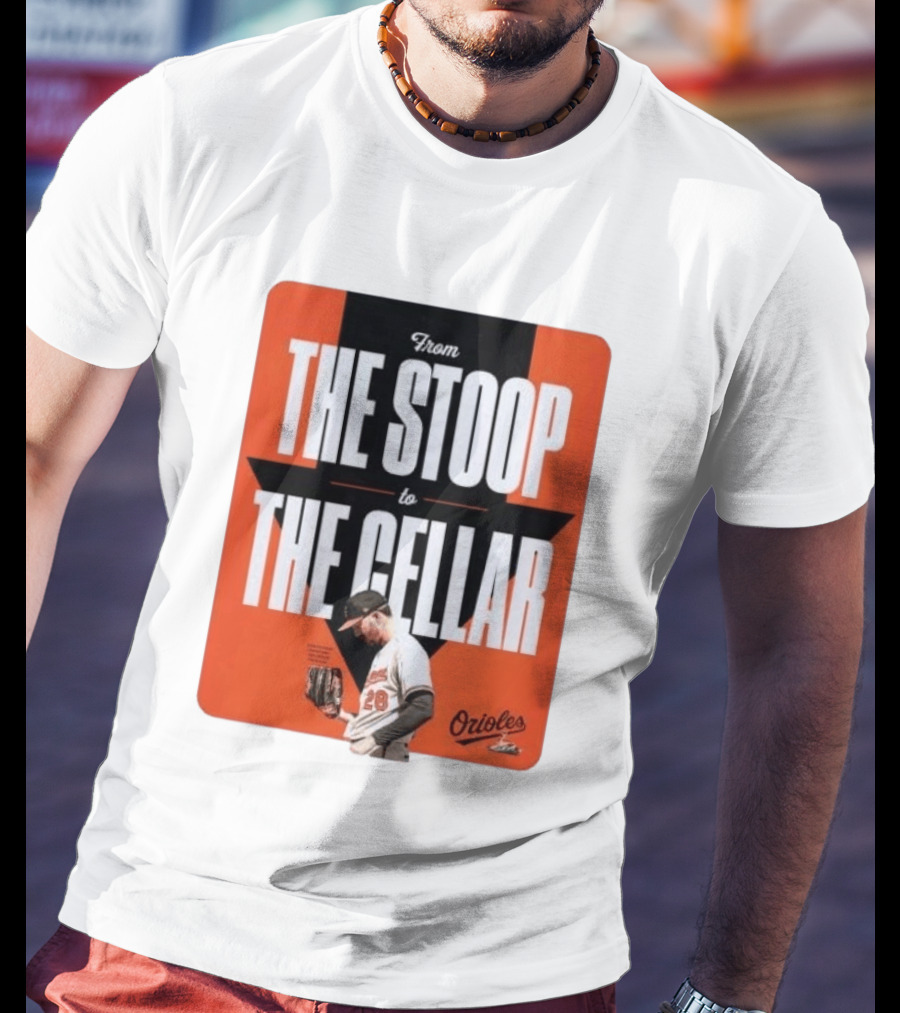 Orioles From The Stoop To The Cellar Trevor Rogers 28 T-Shirt