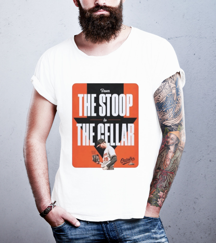 Orioles From The Stoop To The Cellar Trevor Rogers 28 T-Shirt