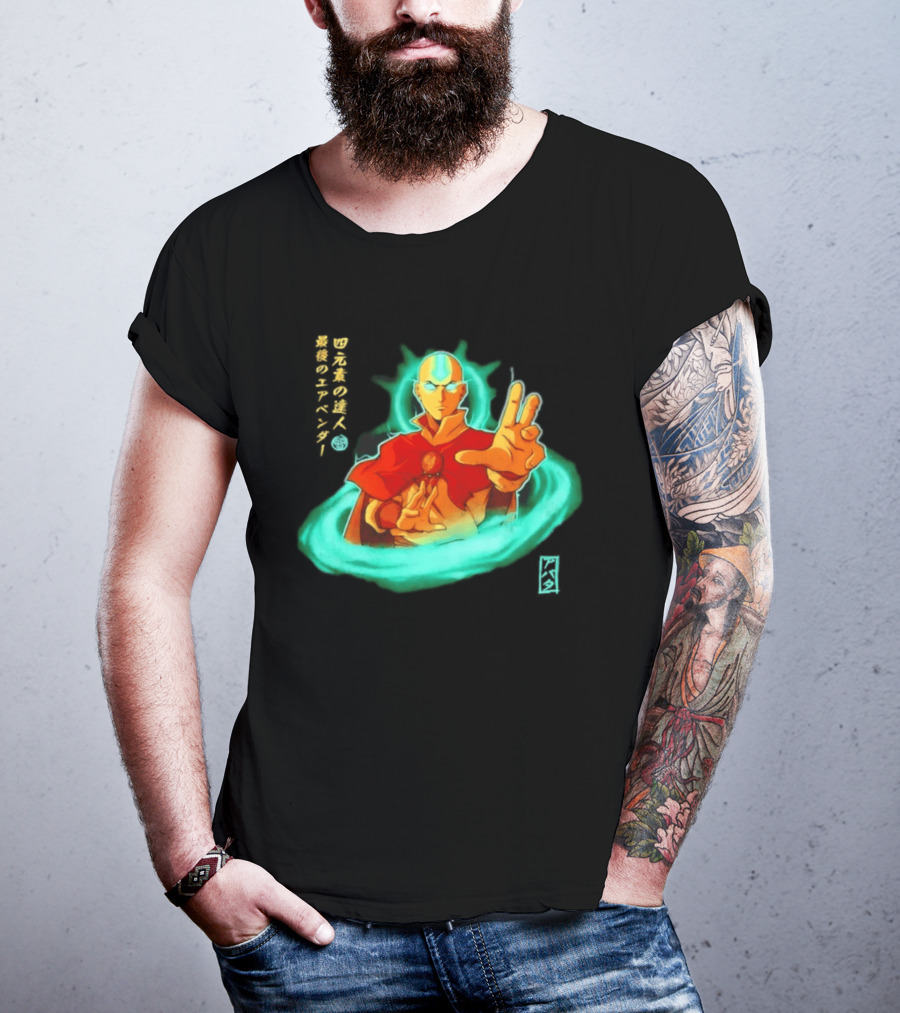 Avatar The Last Airbender Aang Master Of The Four T-Shirt