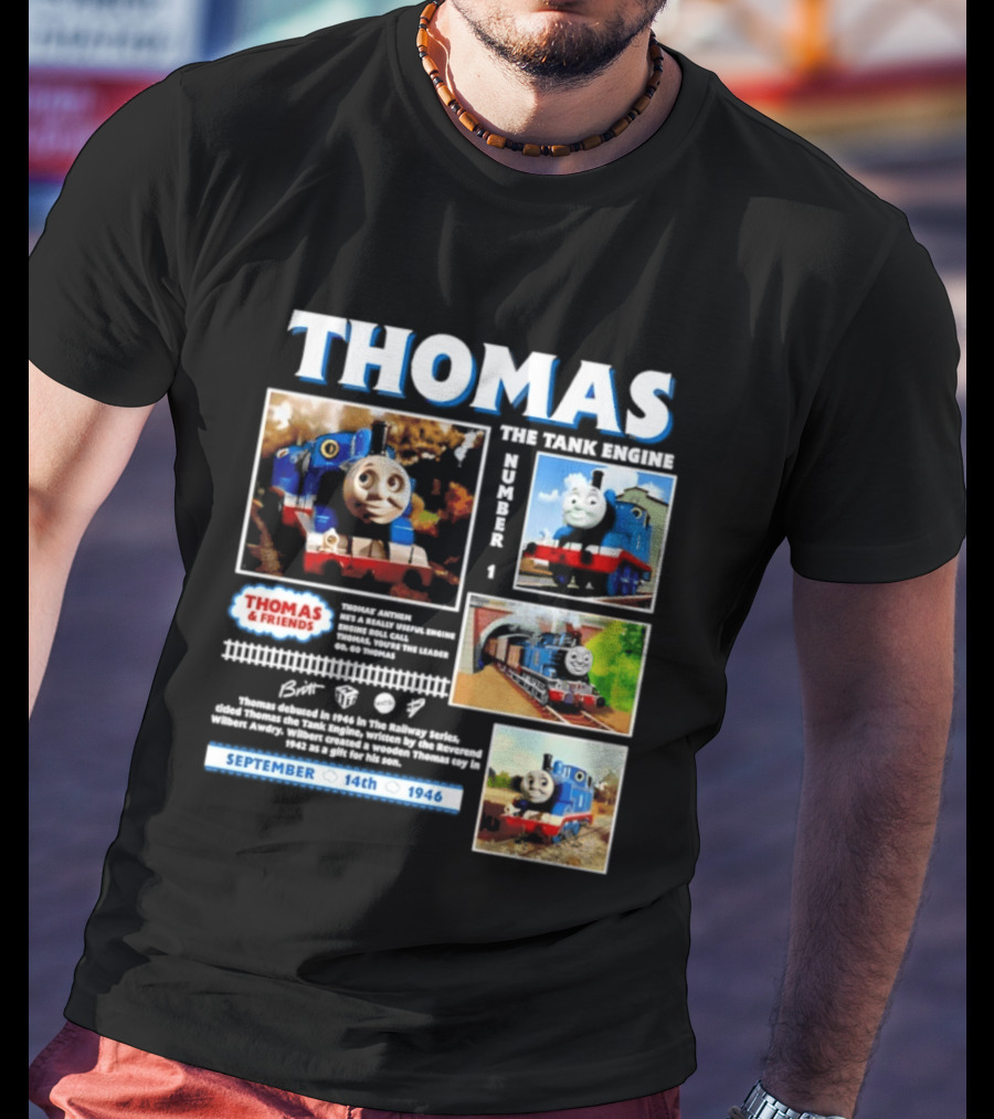 Thomas The Tank Engine Friends Number 1 September 14th 1946 T-Shirt
