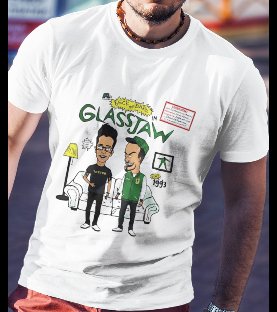 Beck And Darryl In Glassjaw Teeter Since 1993 T-Shirt