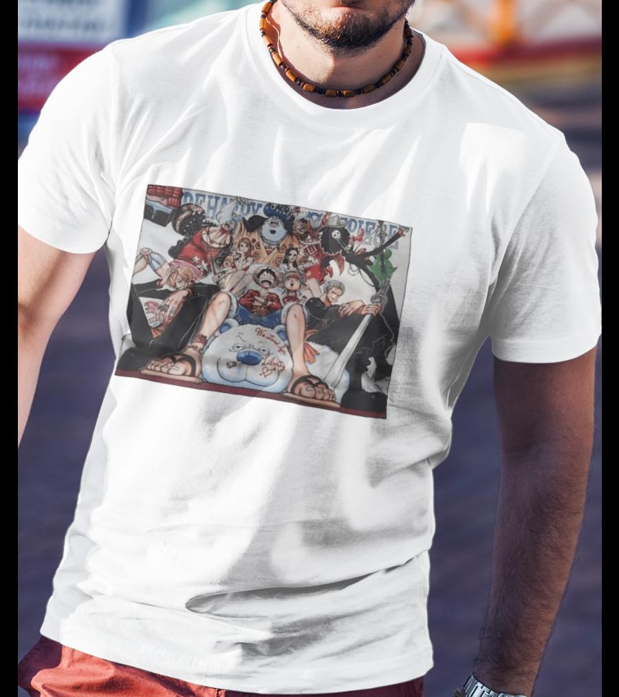 One Piece Straw Hat Crew Declaration Chapter 1060 Adventure T-Shirt
