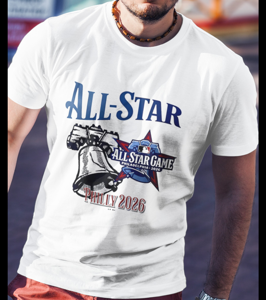 Philadelphia Phillies All Star Game Philly 2026 Liberty Bell T-Shirt
