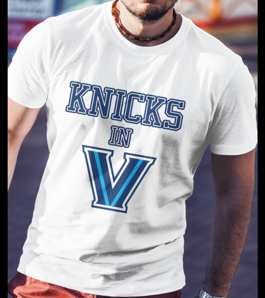 Knicks In Villanova Inspired Crossover Fan T-Shirt
