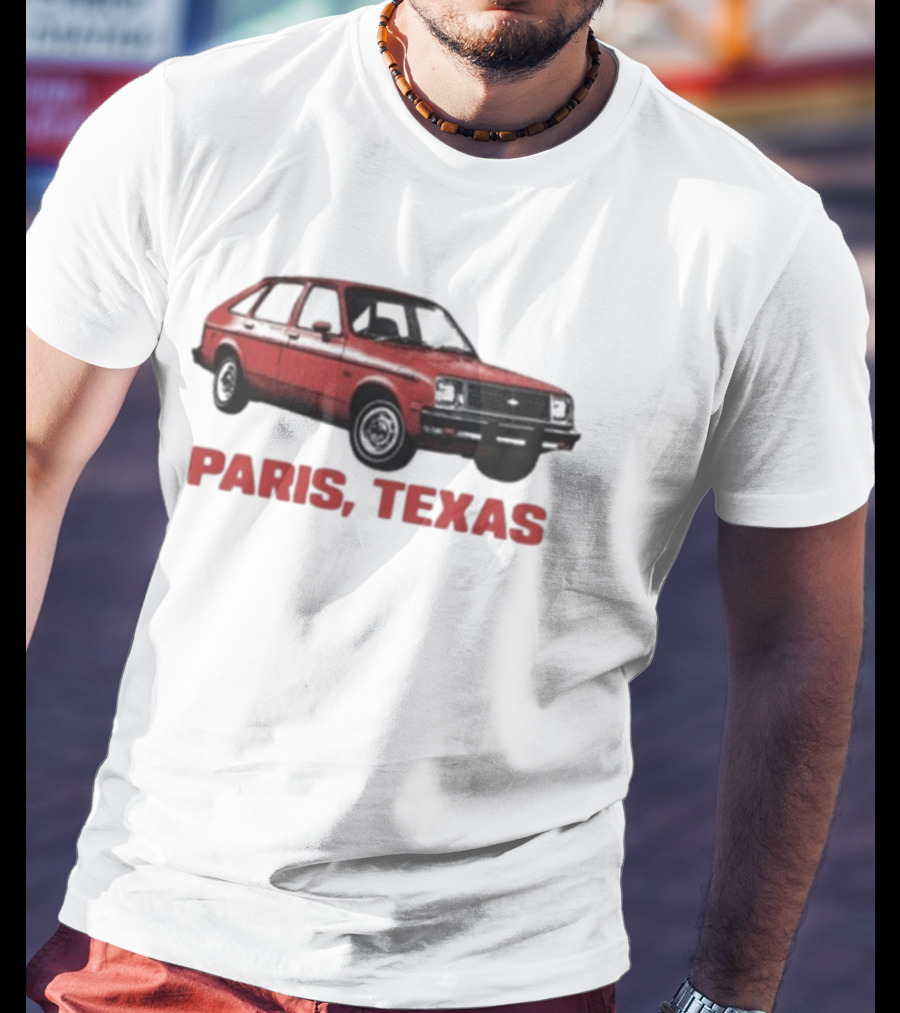 Paris Texas Chevette Red Car T-Shirt