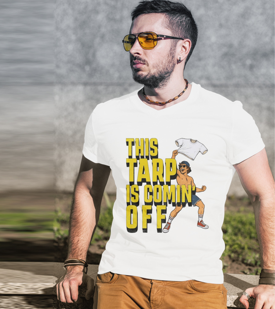 This Tarp Is Comin Off Spud Grown Ups Adam Sandler Kevin James Chris Rock T-Shirt