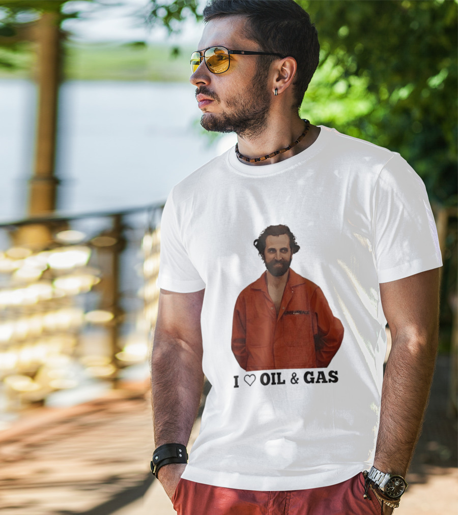 Steven Guilbeault Greenpeace I Love Oil And Gas T-Shirt