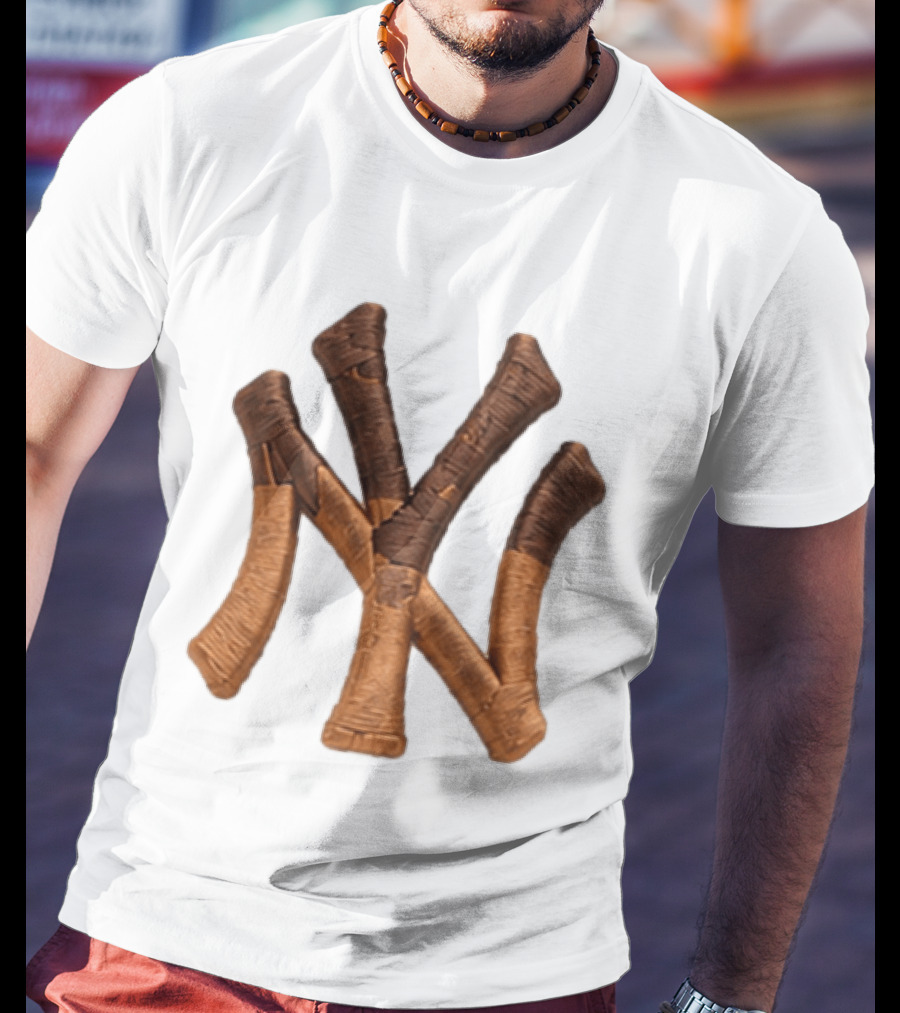 2026 New York Yankees Ice Cream Sprinkles Hat Cone Brown Tan T-Shirt