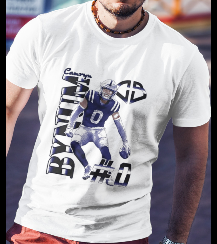 Bynum DB 0 Football Colts T-Shirt