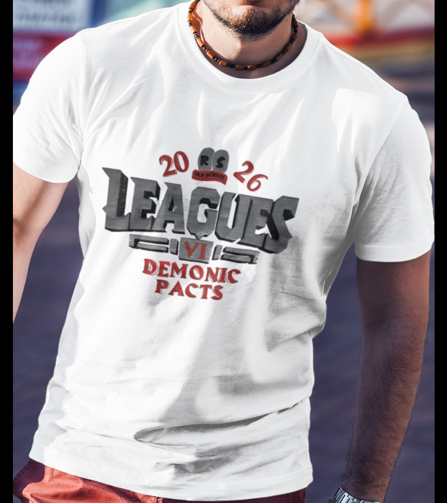 Old School RuneScape 2026 Leagues VI Demonic Pacts T-Shirt