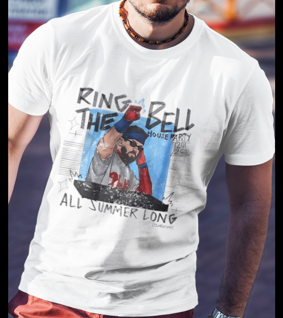 Ring The Bell Phillies House All Summer Long Phillies Baseball 2023 Dararara T-Shirt