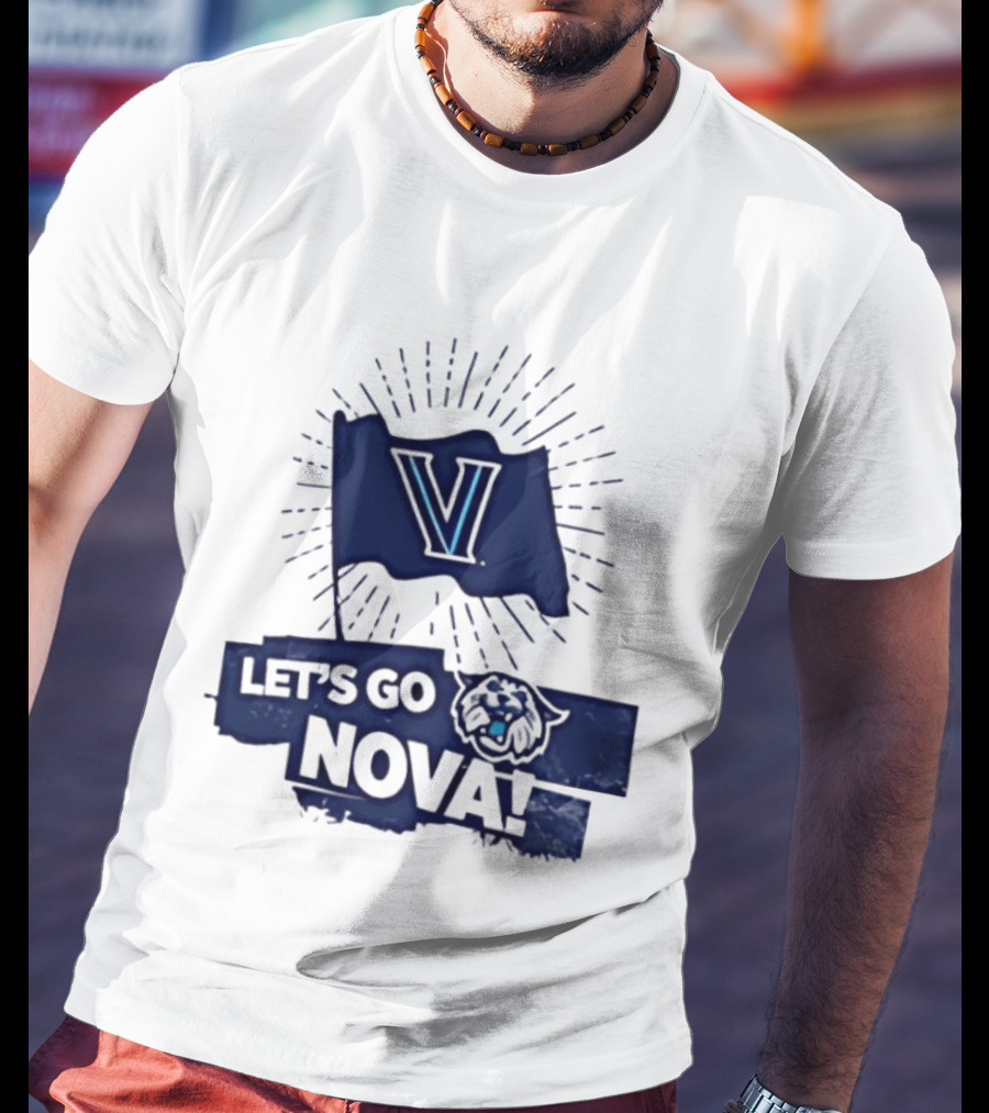 Villanova Wildcats Let’s Go Nova T-Shirt
