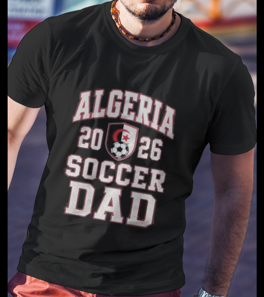 Algeria 2026 Soccer Dad Fan Gear T-Shirt