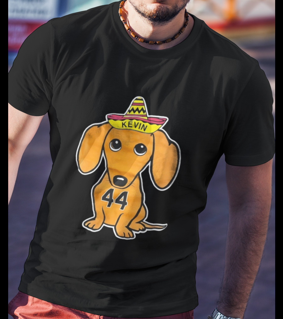 Cinco De Mayo Wiener Dog Kevin Sombrero 44 T-Shirt