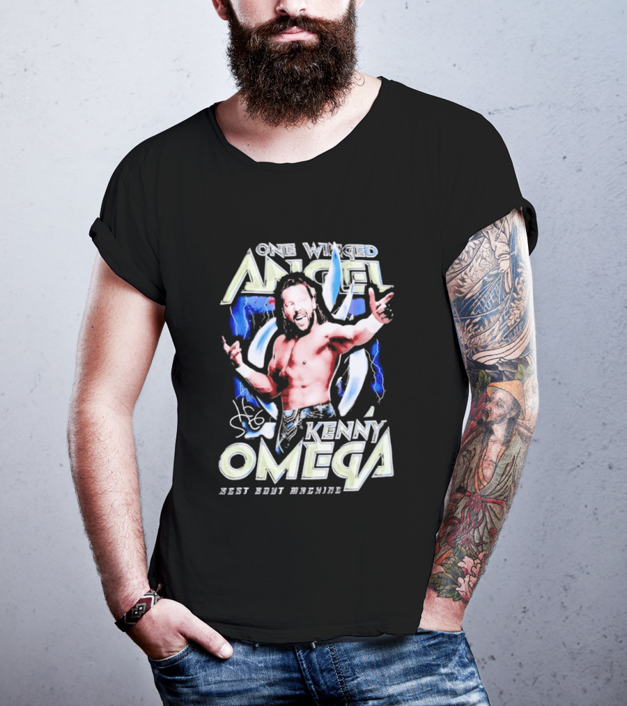 Kenny Omega One Winged Angel Best Bout Machine All Elite Wrestling T-Shirt