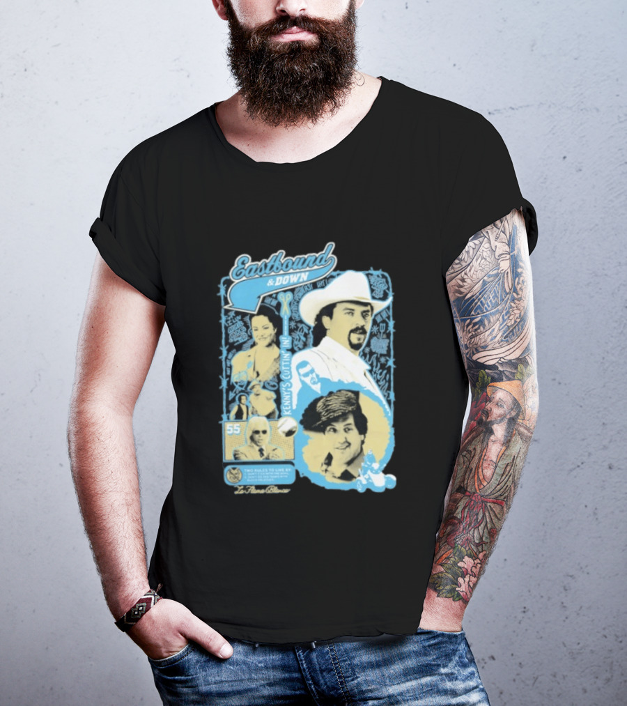 Eastbound And Down Kenny's Cuttin' In Two Rules To Live By T-Shirt