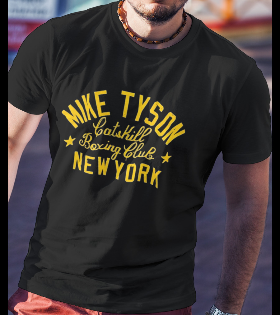 Mike Tyson Catskill Boxing Club New York T-Shirt