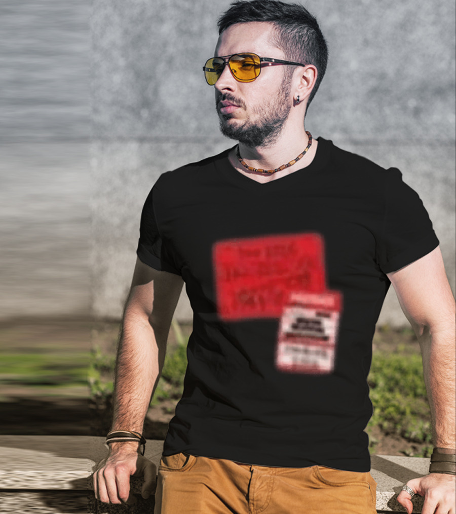 Revealed Clothing Hardwell Sticker Tour 2026 Red Visions T-Shirt