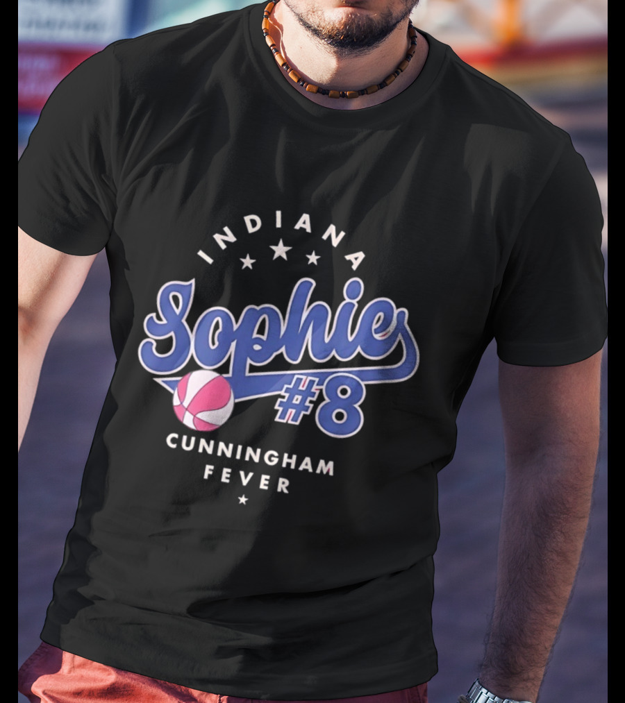Indiana Fever Sophies 8 Cunningham Fever T-Shirt