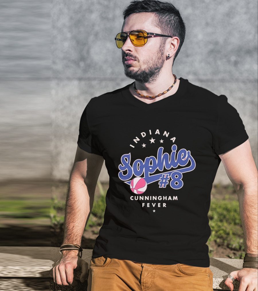 Indiana Fever Sophies 8 Cunningham Fever T-Shirt