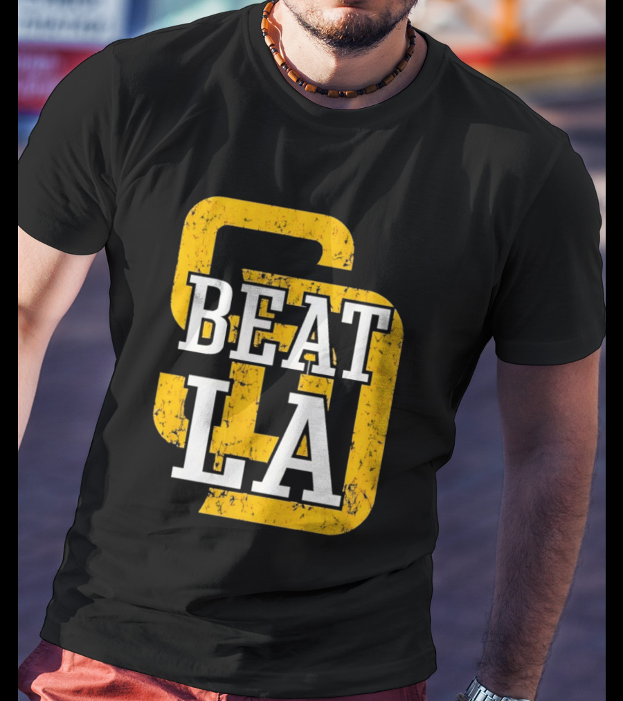 San Diego Padres Beat LA Dodgers Victory T-Shirt