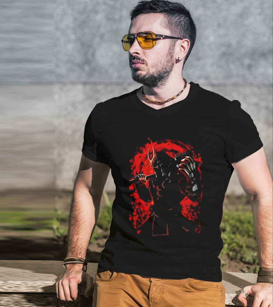 Shao Kahn Mortal Kombat Emperor Of Outworld Warrior Red T-Shirt