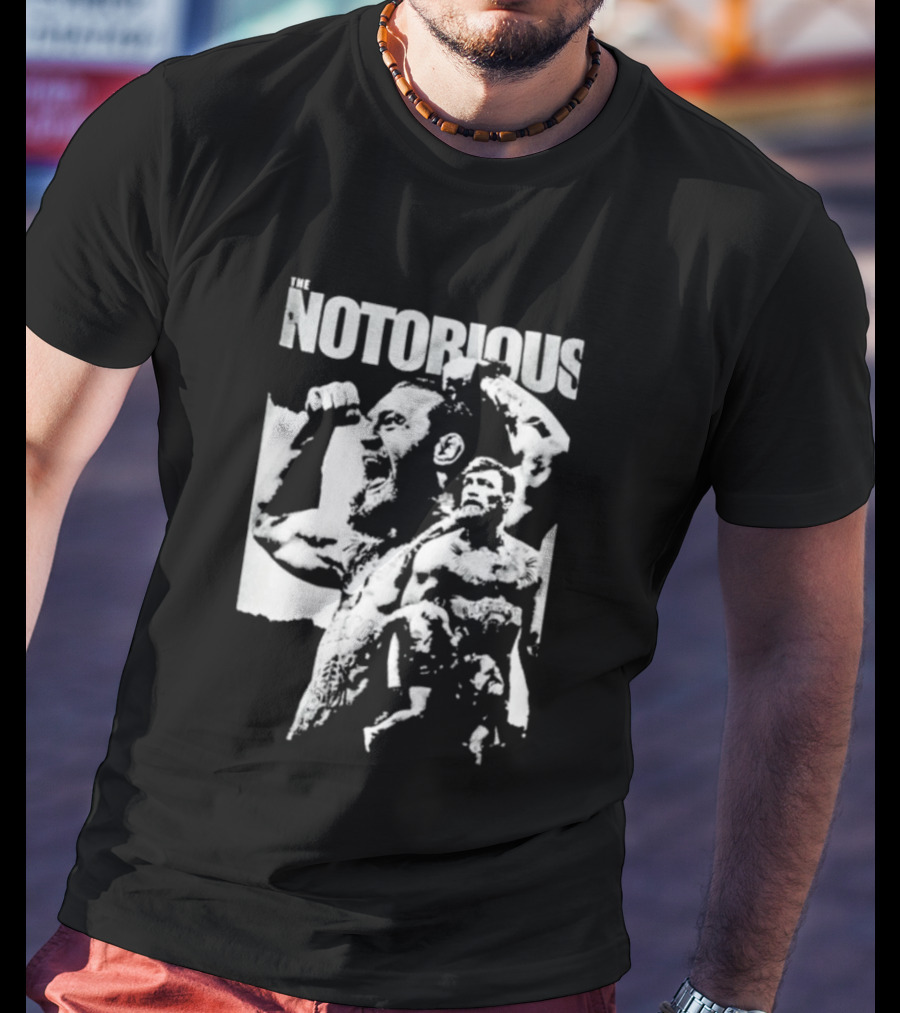 Notorious Conor McGregor UFC Fighter Fist Iconic Stance T-Shirt