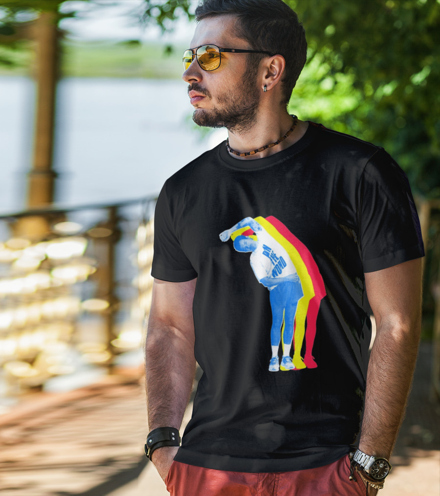 BNLDFWD Stretch Harry Retro Colorful Fitness Vibes T-Shirt