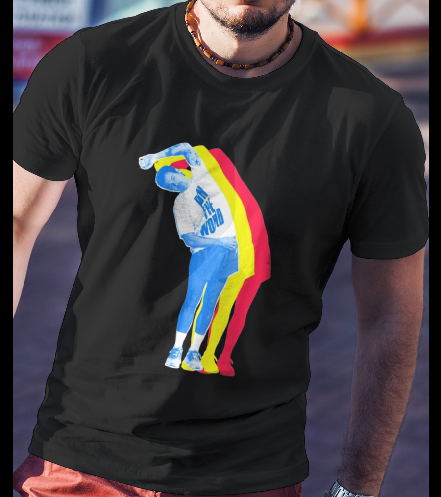 BNLDFWD Stretch Harry Retro Colorful Fitness Vibes T-Shirt