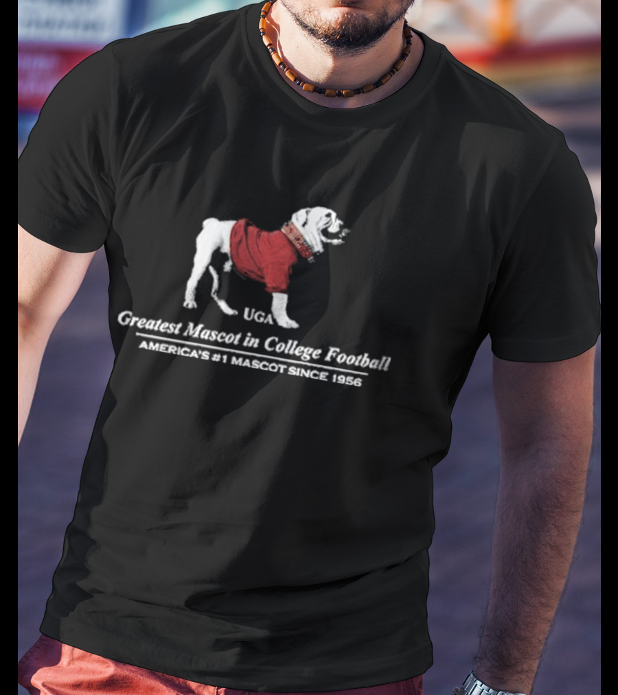 UGA Georgia Bulldogs Greatest Mascot In College Football Since 1956 T-Shirt