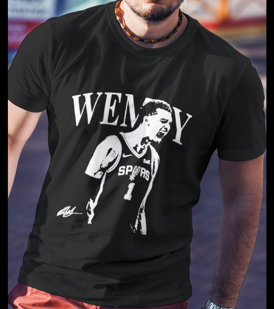 Wemby Spurs Basketball Victor Wembanyama Go Spurs Go T-Shirt