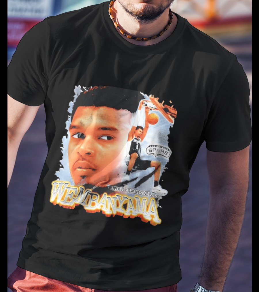 Victor Wembanyama San Antonio Spurs Basketball 2026 T-Shirt